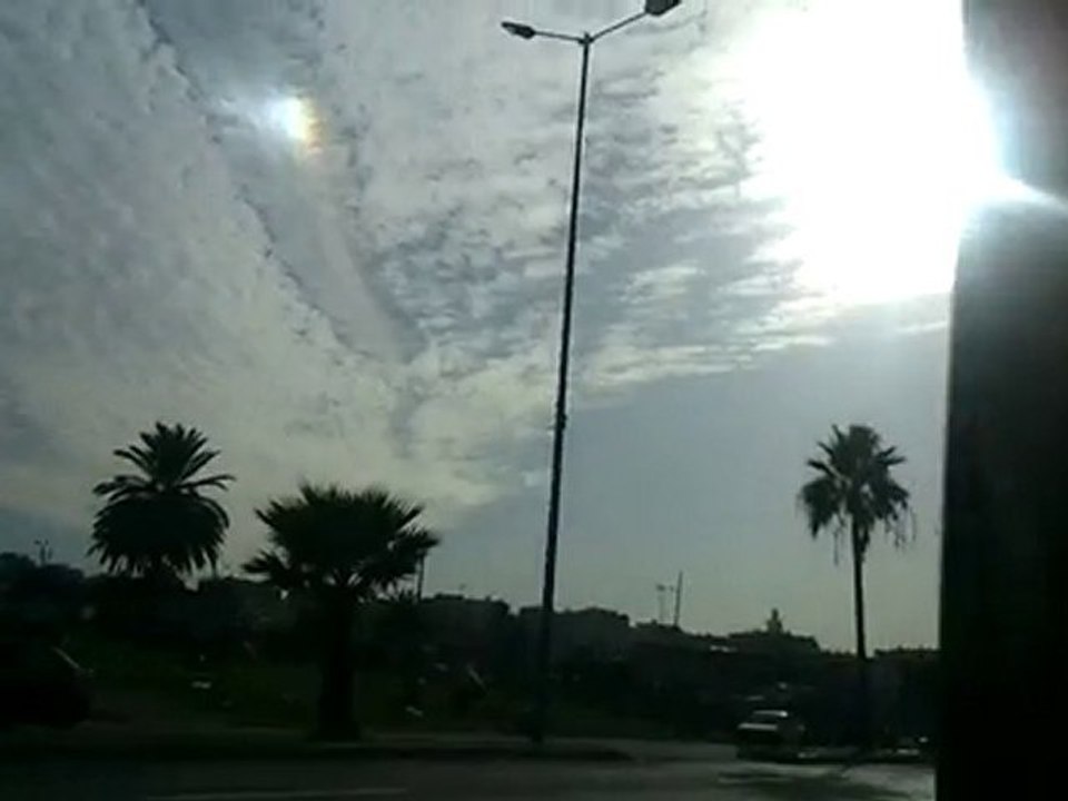 ÉTRANGE NUAGE AU MAROC 10/12/2010
