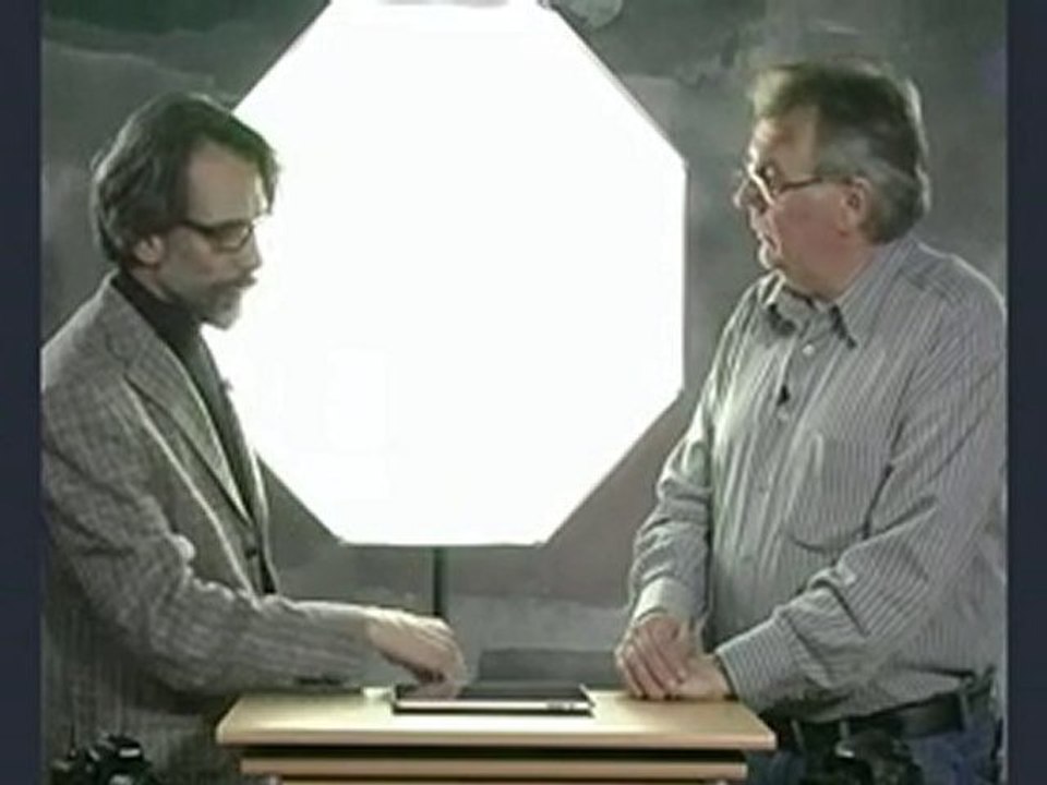 Daylight-set (tageslichtlampe) softbox, fotonewstv