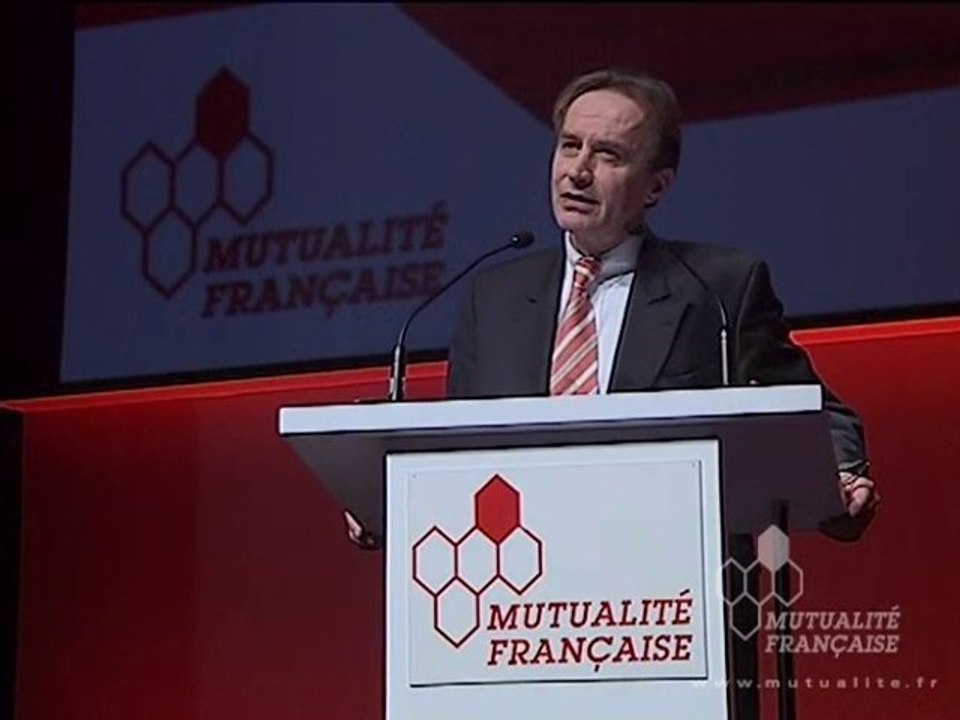 Etienne Caniard, président de la Mutualité