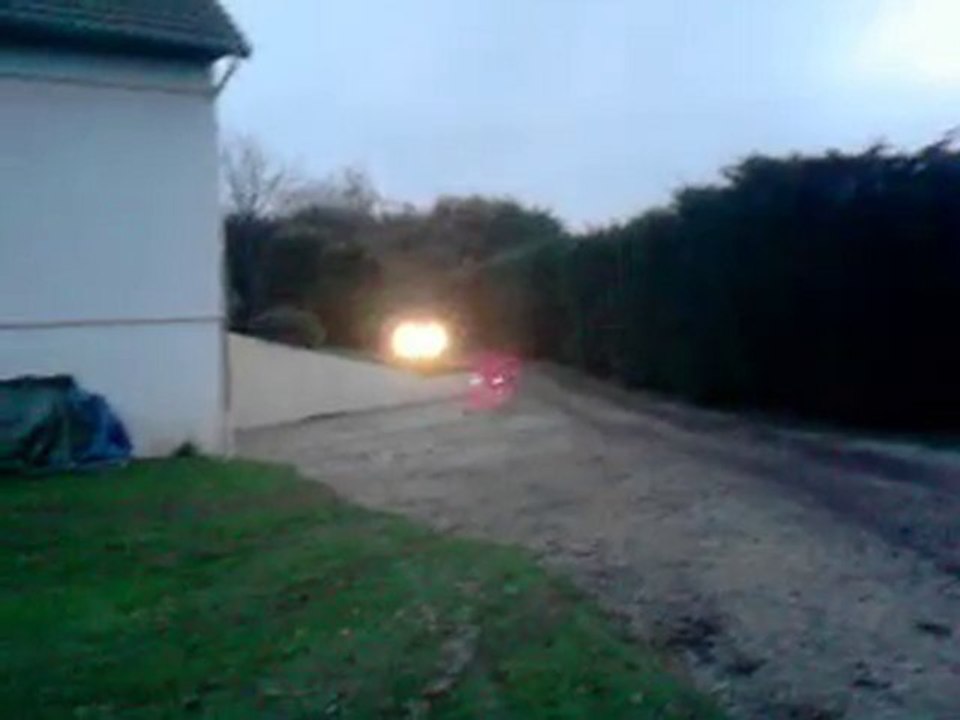 dérrapage en fiesta