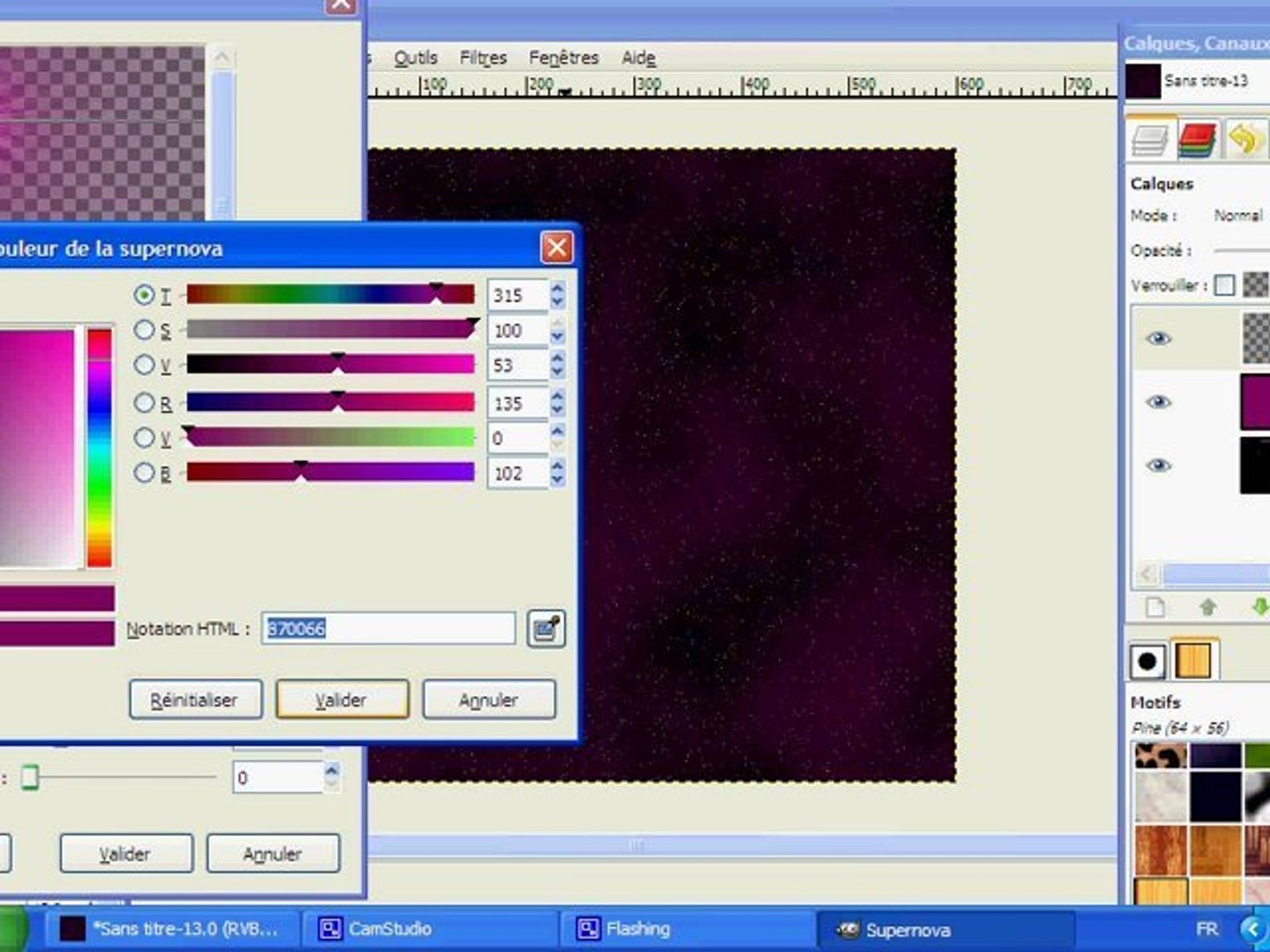 Faire Un Ciel étoilé Avec Une Lumière Avec Gimp