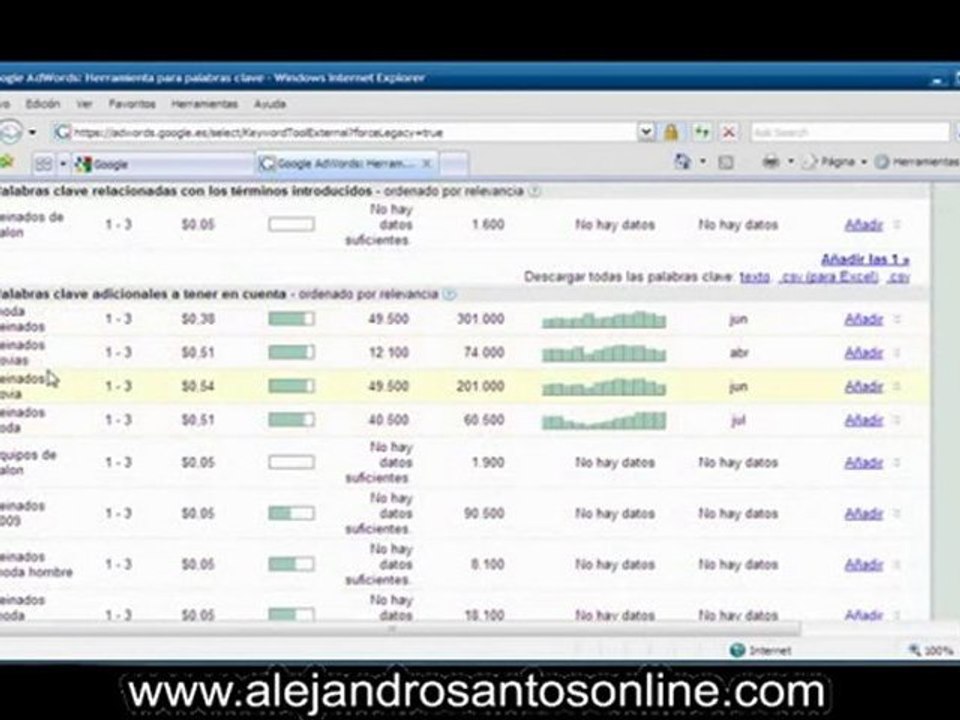 Busca un dominio en internet Parte1