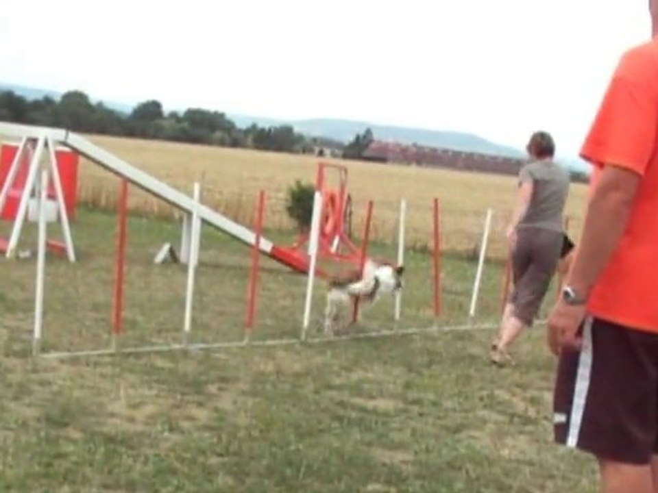 debut au slalom
