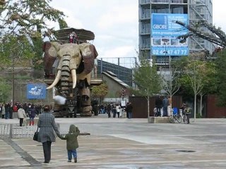 Nantes : éléphant géant