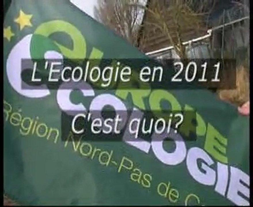 2011 Europe Ecologie Les Verts  Tourcoing Vallée de la Lys
