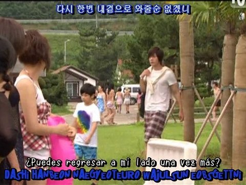 {CAL} Kim Hyun Joong One more time (spa + romanji + hangul)