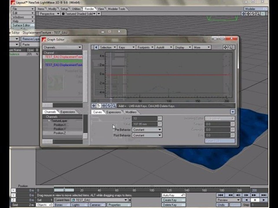 LightwaveTutorial- Faire de l'eau (water effect)