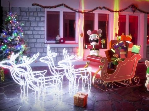 Les Lapins Crétins souhaitent un joyeux Noël