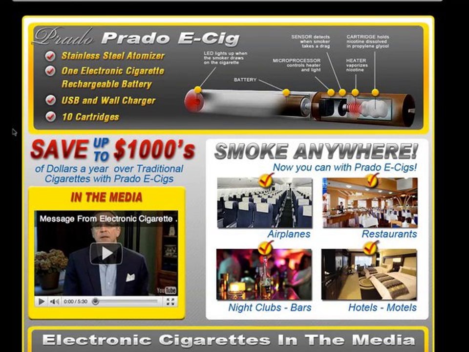 Electronic Cigarettes Smoke on the Airplane