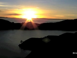 Sunset Lake Titicaca - Bolivia