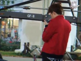[Fancam by 2pmfanatic] Wooyoung Dream High Shooting Nagoya 2