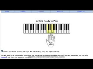 learn to play piano on line