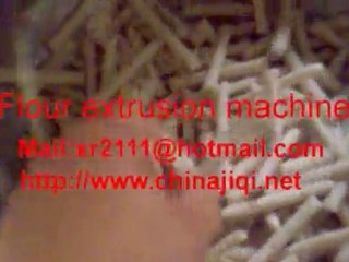 Flour extrusion machine The Chinese mechanical  dealers