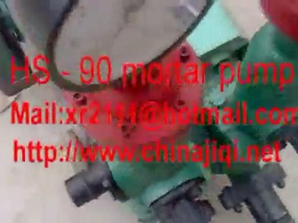 HS - 90 mortar pump grouting pump grouting machine The Chine