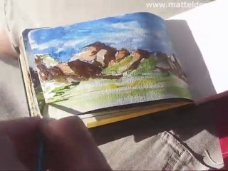 How to Draw: Masterclass 01: Ayers Rock by mattelder.com