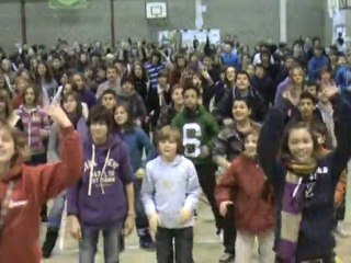 Flash-mob: l'Athénée de Huy a dansé