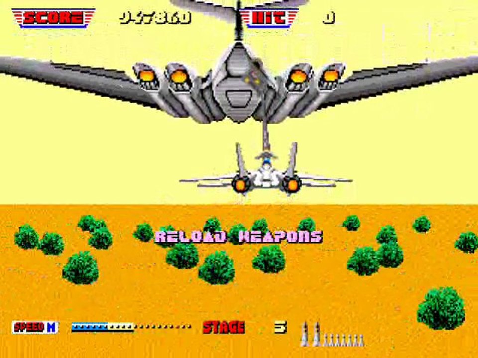 (thegamer) joue un jeux retro after burn2 mega drive