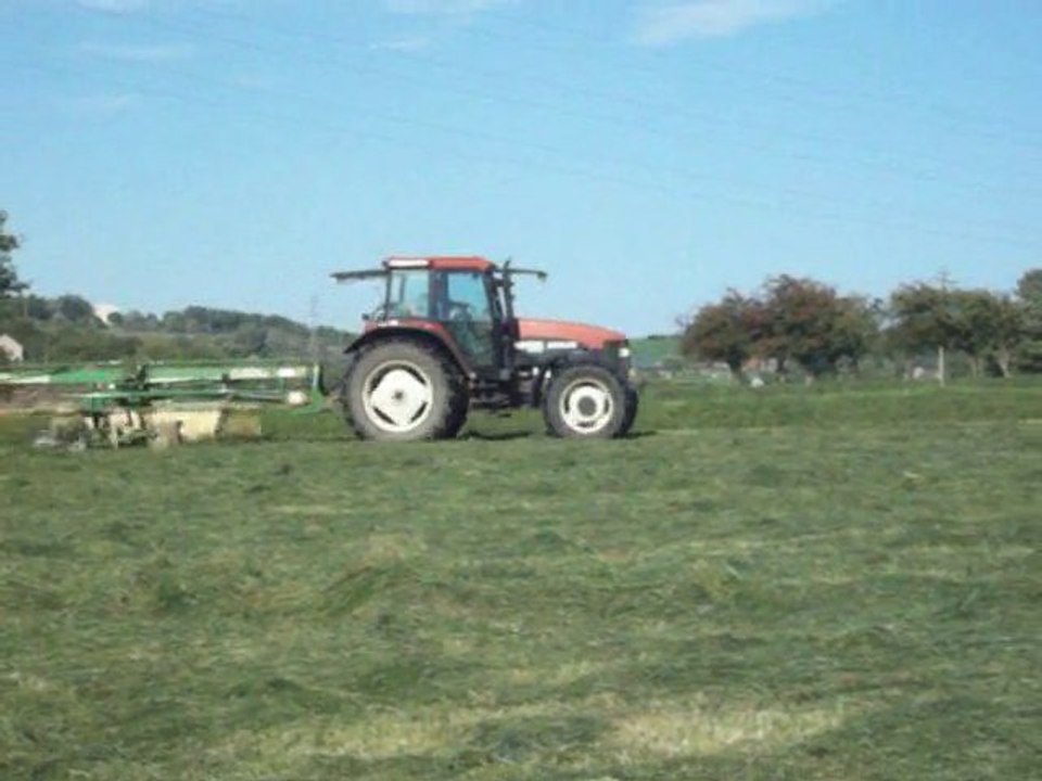 J. Colyn à l'andainage 2010