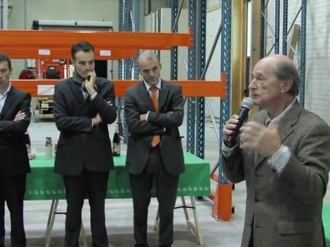 La visite de Jean-Louis ETIENNE au laboratoire Body Nature