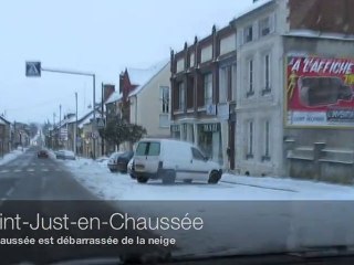 Oise: Des congères ce vendredi 24 décembre sur la RD 916