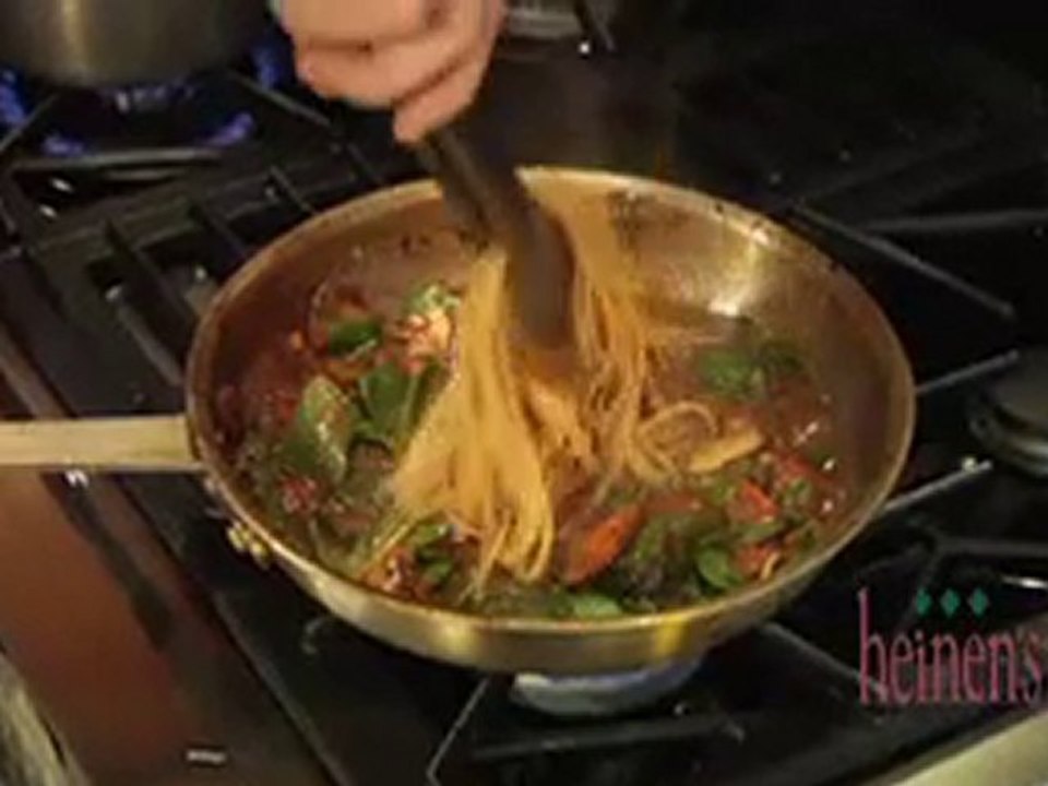 Roasted Mushroom and Tomato Wheat Pasta