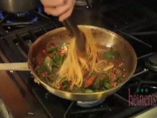Roasted Mushroom and Tomato Wheat Pasta