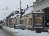 Neige dans l'Oise: Des congères entre St-Just et Breteuil
