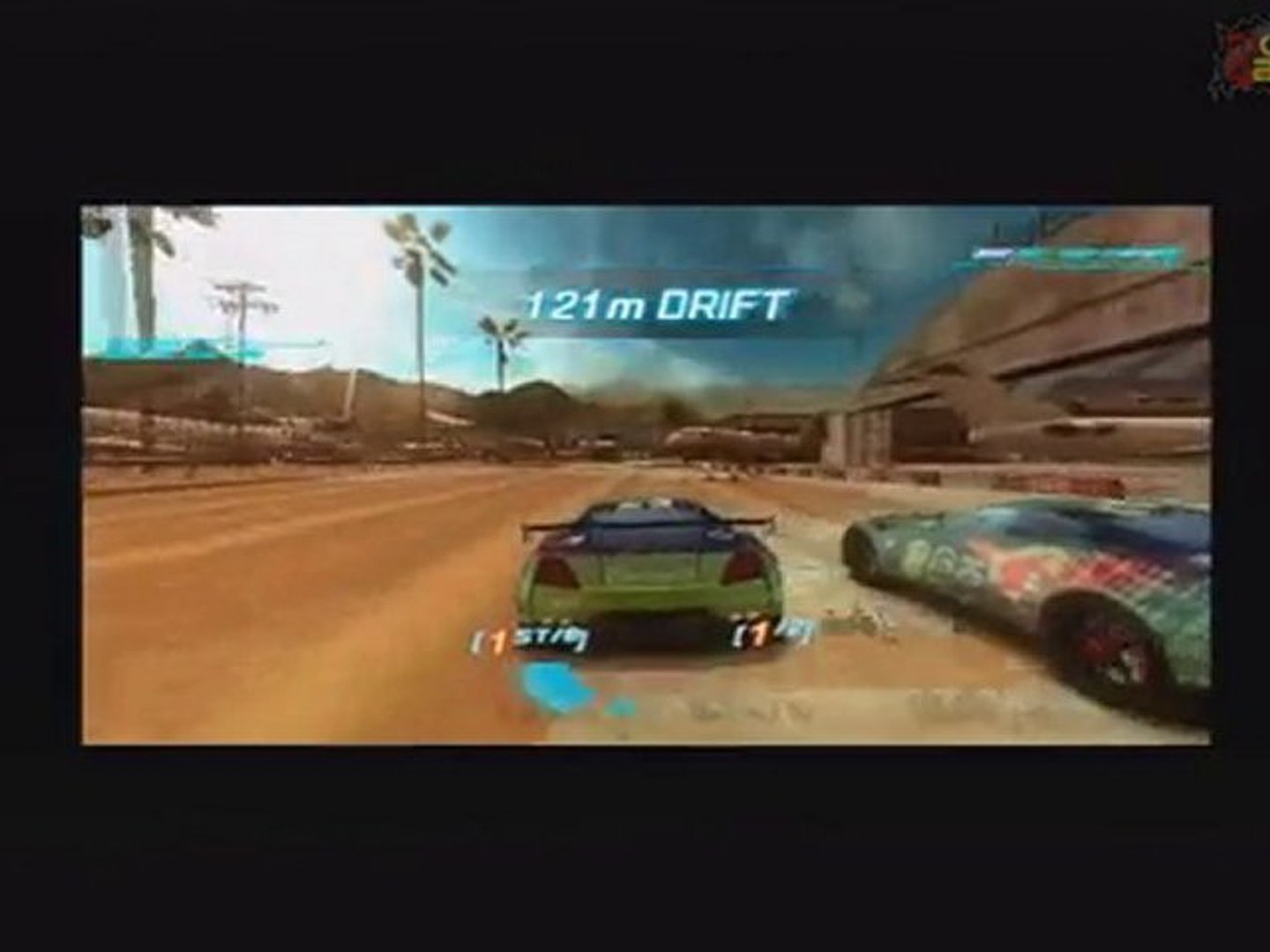 Split Second Psp Demo Gameplay Video Dailymotion