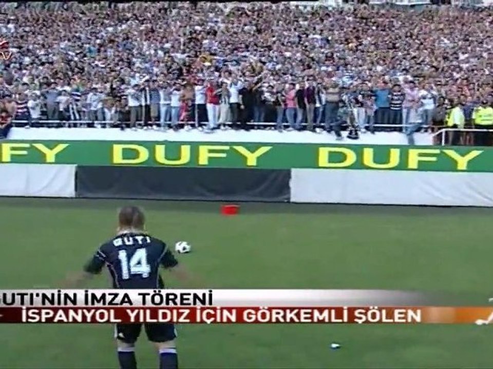 Guti Hernández Presentation Besiktas Istanbul