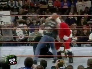 Stonecold stunner to Santa