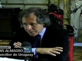 Almagro: Uruguay reconocerá Estado Palestino