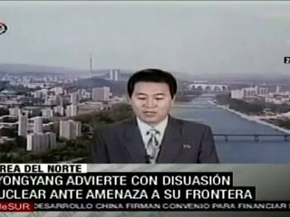 Pyongyang advierte  con disuasión nuclear ante amenaza a su frontera
