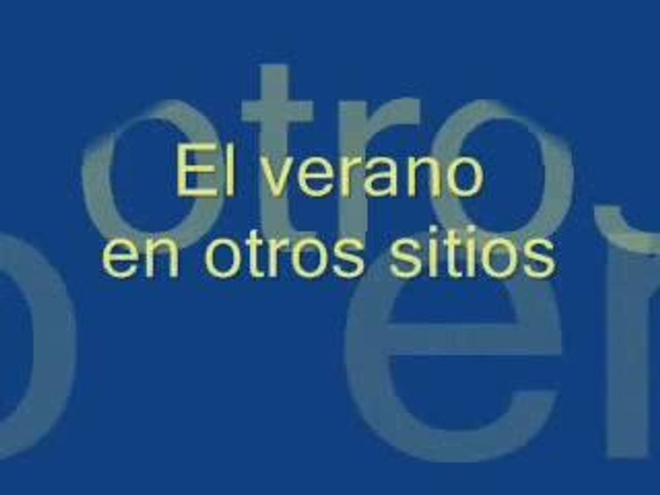Triste Verano