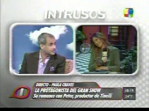 Paula en Intrusos 4 - 18 de Noviembre 2010
