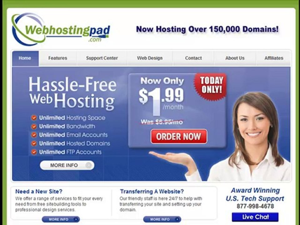2011 Webhostingpad Web Hosting Review