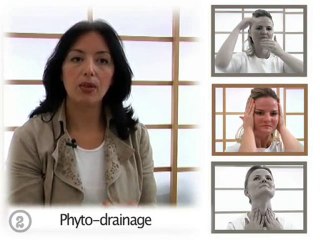 Gamme Darphin : démonstration de l'auto-massage