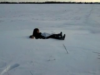 julien dans la neige =p