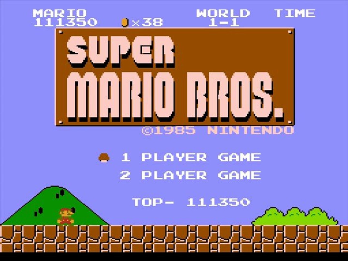 Super Mario Bros. Speedrun in 4:55.913 (Former World Record) 