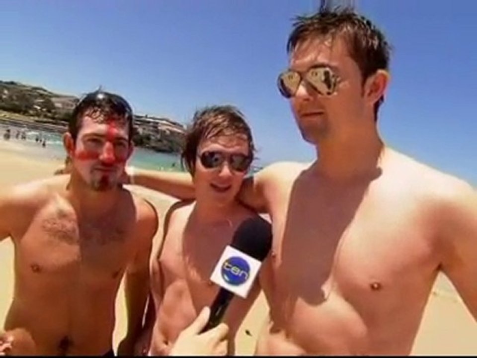 Christmas Day in the sun on Bondi Beach