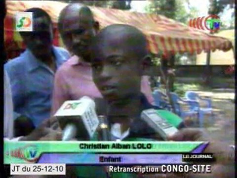 Les enfants vulnérables de Brazzaville reçoivent des jouets