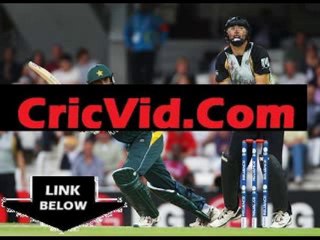 Pakistan vs New Zealand live streaming 2010 1st T20