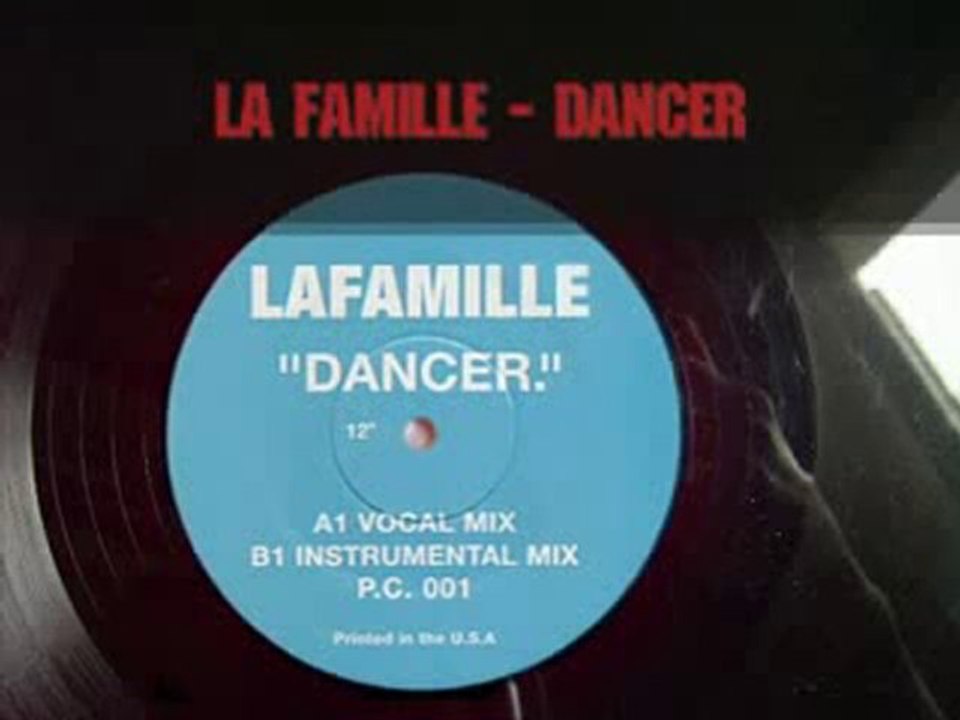 80's funk groove - La Famille - Dancer 1983