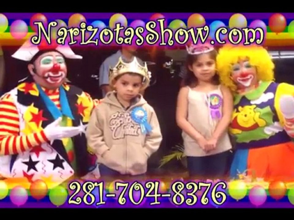 Payaso Houston Payasos Narizotas Show