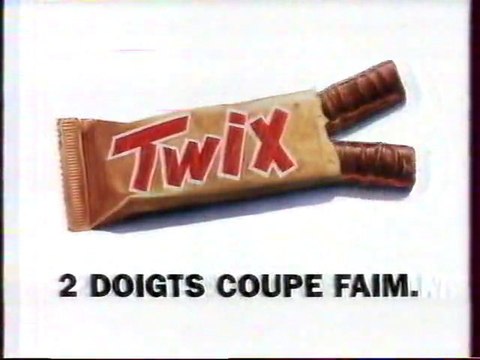 Publicité Twix 1995