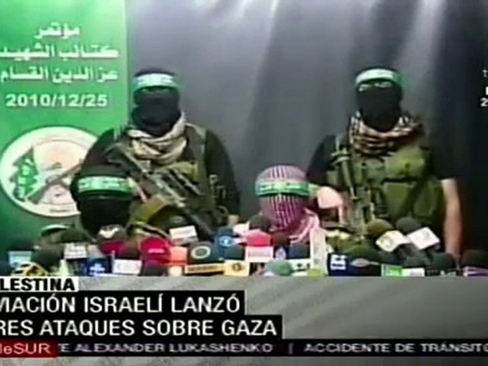 Aviación israelí lanzó 3 ataques contra Gaza