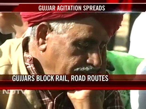 Gujjar agitation spreads, rail, road routes hit