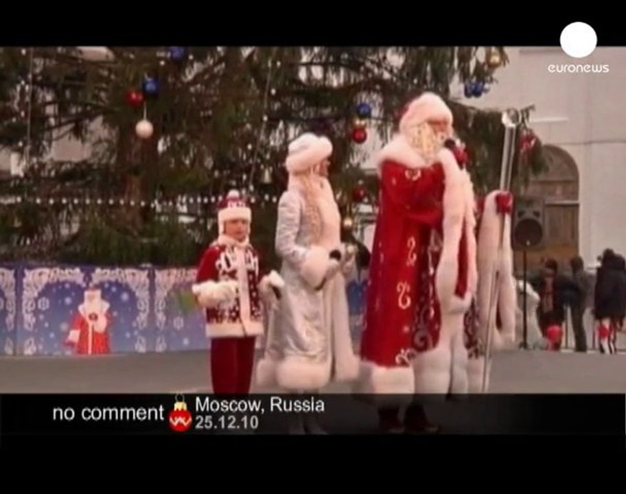 Le père noël à Moscou - no comment