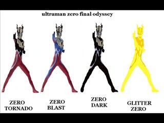 ultraman zero types