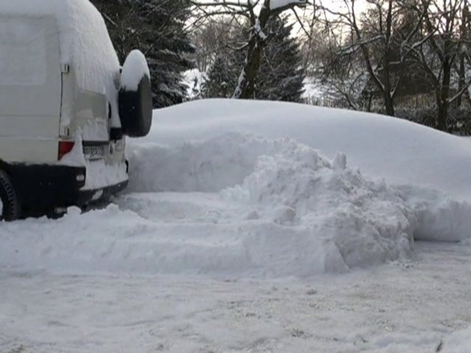 VW T4 Syncro Test in noch mehr... bis 1Meter Schnee :-)