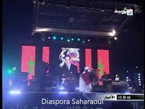 Faudel en concert à Laayoune au Sahara Marocain